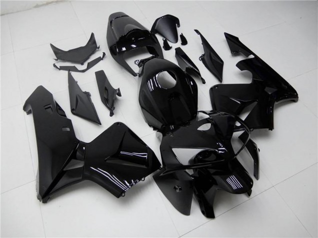 2005-2006 Glossy Black Honda CBR600RR Motorcycle Fairing