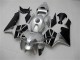 2005-2006 Silver Black Honda CBR600RR Motorcycle Fairing