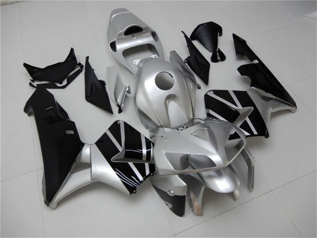 2005-2006 Silver Black Honda CBR600RR Motorcycle Fairing