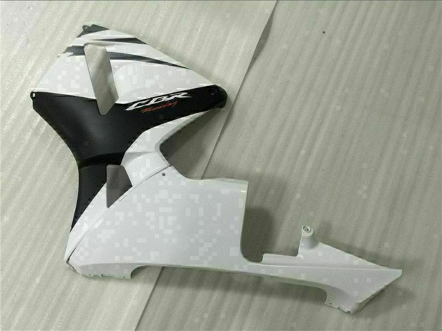 2005-2006 White Black Honda CBR600RR Bike Fairings