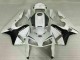 2005-2006 White Black Honda CBR600RR Bike Fairings