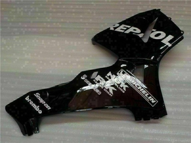 2005-2006 Black Repsol Honda CBR600RR Motorcycle Fairings