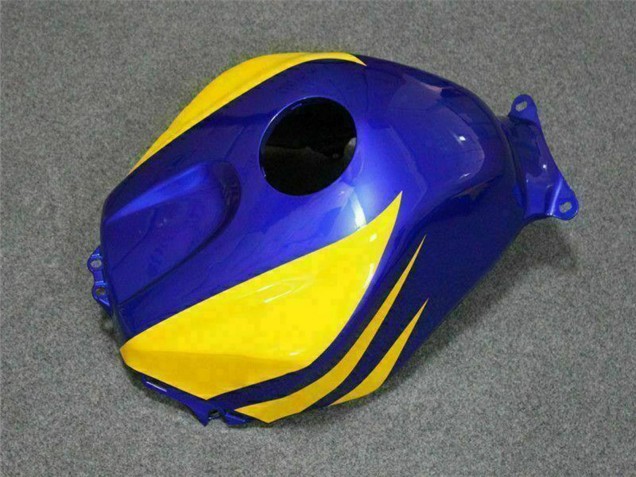 2005-2006 Yellow Blue Honda CBR600RR Motorcycle Fairings