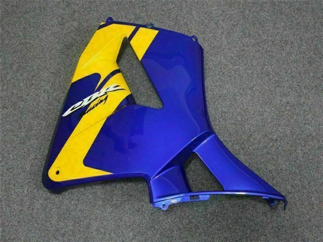 2005-2006 Yellow Blue Honda CBR600RR Motorcycle Fairings