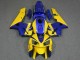 2005-2006 Yellow Blue Honda CBR600RR Motorcycle Fairings