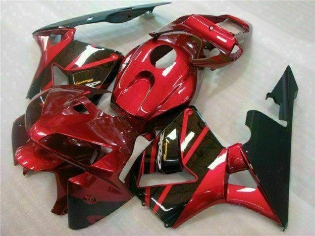 2005-2006 Red Black Honda CBR600RR Bike Fairings