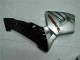 2005-2006 Glossy Black Silver Honda CBR600RR Motorcycle Fairings