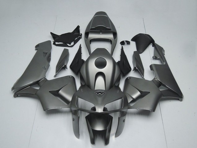 2005-2006 Matte Grey Honda CBR600RR Motorcycle Fairings