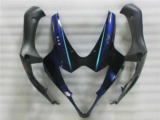 2005-2006 White Blue Glossy Black Suzuki GSXR 1000 Motorcycle Fairing Kits