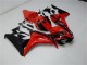 2006-2007 Red Glossy Black Honda CBR1000RR Motorcycle Fairings Kits