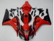 2006-2007 Red Glossy Black Honda CBR1000RR Motorcycle Fairings Kits