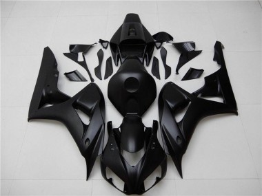 Custom 2006-2007 Matte Black Honda CBR1000RR Motorcycle Fairing