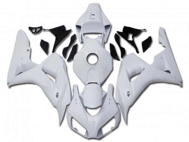 2006-2007 Glossy White Honda CBR1000RR Motorcycle Fairings