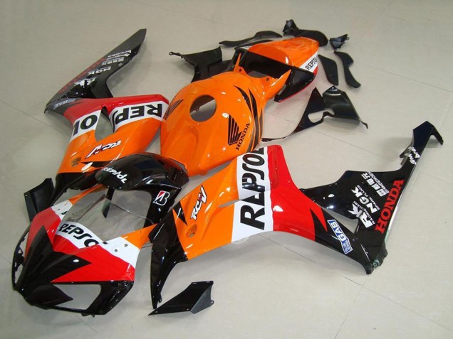 2006-2007 Orange White Red Glossy Black New Repsol Honda CBR1000RR Motorcycle Fairings