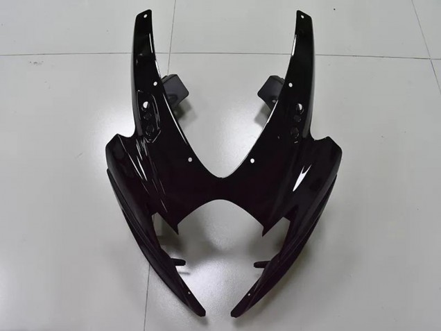 2006-2007 Glossy Black Suzuki GSXR 600/750 Bike Fairings