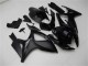 2006-2007 Matte Black Glossy Black Suzuki GSXR 600/750 Motorcycle Fairings