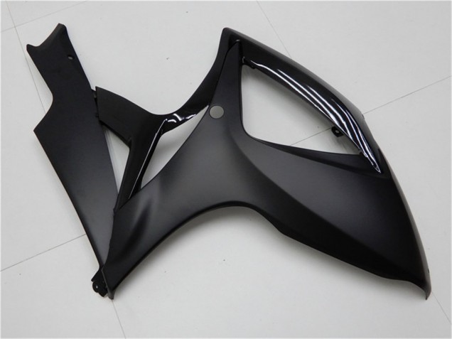 2006-2007 Matte Black Glossy Black Suzuki GSXR 600/750 Motorcycle Fairings