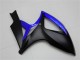 2006-2007 Blue Matte Black Suzuki GSXR 600/750 Motorcycle Fairings