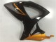 2006-2007 Orange Glossy Black Suzuki GSXR 600/750 Motorcycle Fairings