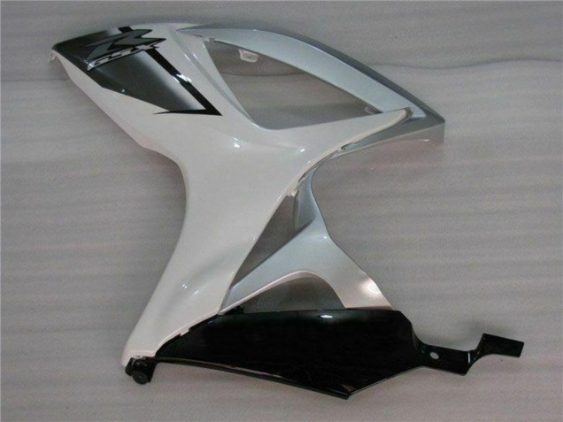 2006-2007 White Silver Suzuki GSXR 600/750 Motorcycle Fairings