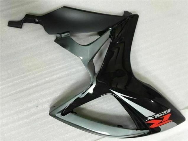 2006-2007 Silver Grey Glossy Black Red Suzuki GSXR 600/750 Motorcycle Fairings