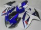 2006-2007 White Blue Black Red Suzuki GSXR 600/750 Motorcycle Fairings