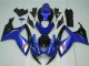 2006-2007 Blue White Glossy Black Red Suzuki GSXR 600/750 Motorcycle Fairings