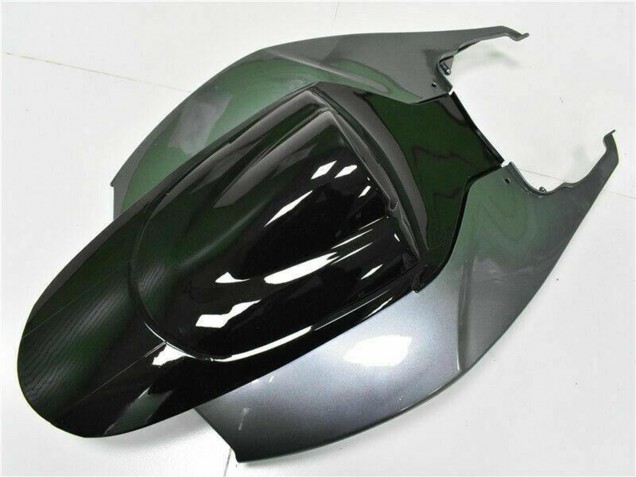 2006-2007 Silver Glossy Black Suzuki GSXR 600/750 Motorcycle Fairings