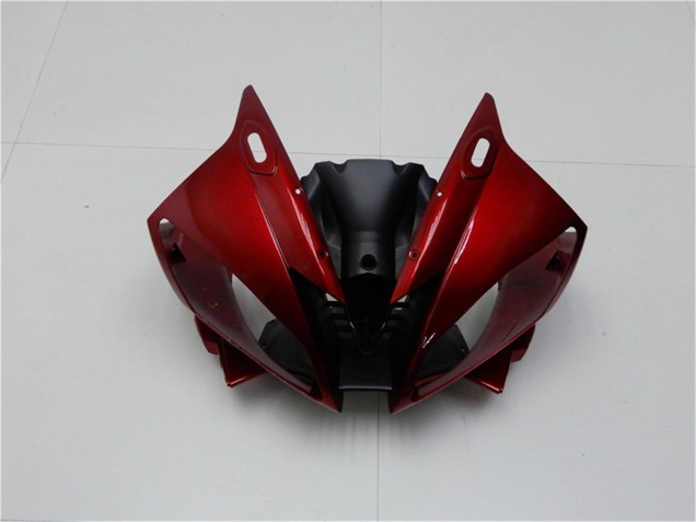 2006-2007 Red Matte Black Yamaha YZF R6 Motorcycle Fairing Kits