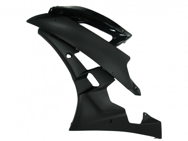 2006-2007 Glossy Black Matte Black Yamaha YZF R6 Motorcycle Fairing