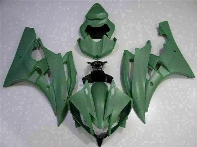 2006-2007 Army Green Yamaha YZF R6 Motorcycle Fairing