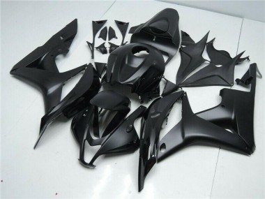 Custom 2007-2008 Matte Black Honda CBR600RR Motorcycle Fairing Kits