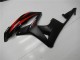 2007-2008 Red Matte Black with Decals Honda CBR600RR Motorcycle Fairings