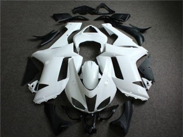 2007-2008 Unpainted Kawasaki ZX6R Motorcycle Fairings