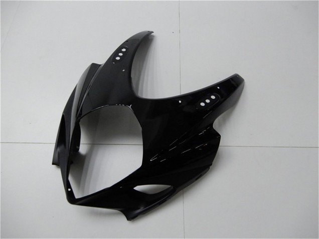 2007-2008 Glossy Black Matte Black No Decal Suzuki GSXR 1000 Motorcycle Fairings