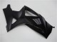 2007-2008 Glossy Black Matte Black No Decal Suzuki GSXR 1000 Motorcycle Fairings