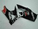 2007-2008 Glossy Black Red White Suzuki GSXR 1000 Motorcycle Fairings