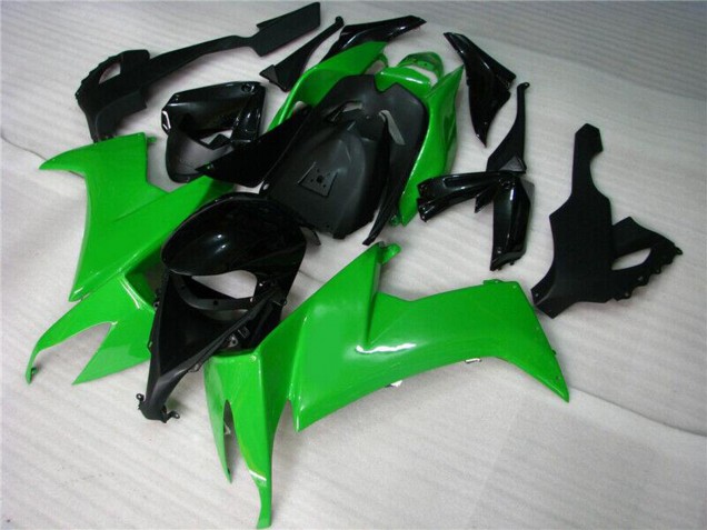 2008-2010 Green Black Kawasaki ZX10R Motorcycle Fairing Kits