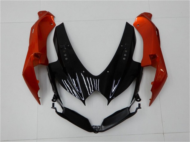 2008-2010 Orange Grey Glossy Black Suzuki GSXR 600/750 Motorcycle Fairings