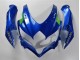 2008-2010 Blue White Green Black Suzuki GSXR 600/750 Motorcycle Fairings