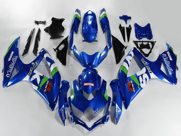 2008-2010 Blue White Green Black Suzuki GSXR 600/750 Motorcycle Fairings