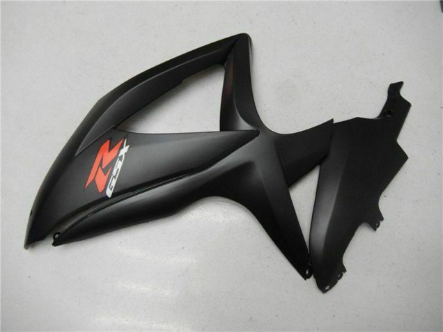 2008-2010 Matte Black Red Suzuki GSXR 600/750 Motorcycle Fairings