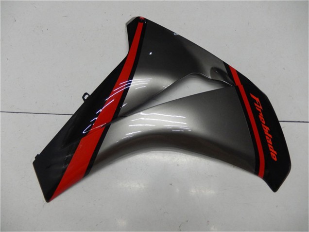 2008-2011 Grey Red Glossy Black Honda CBR1000RR Motorcycle Fairing