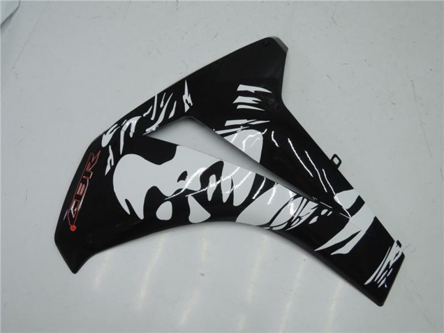 2008-2011 White Glossy Black Honda CBR1000RR Abs Fairings