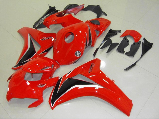 2008-2011 Red Glossy Black Honda CBR1000RR Motorcycle Fairings Kit