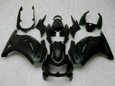 Custom 2008-2012 Matte Black Kawasaki EX250 Motorcycle Fairings