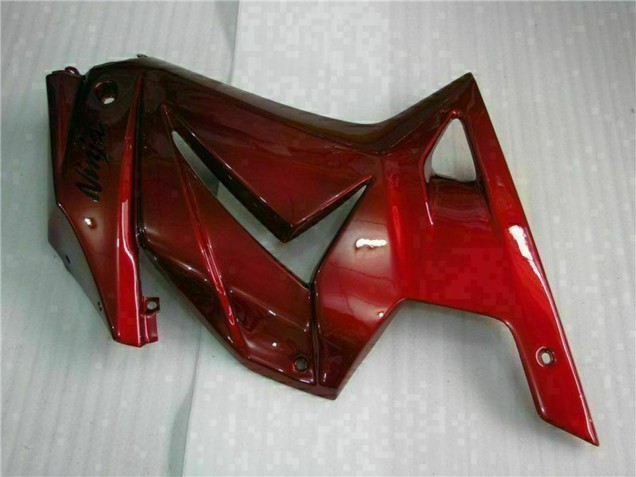2008-2012 Maroon Red Kawasaki EX250 Motorcycle Fairings