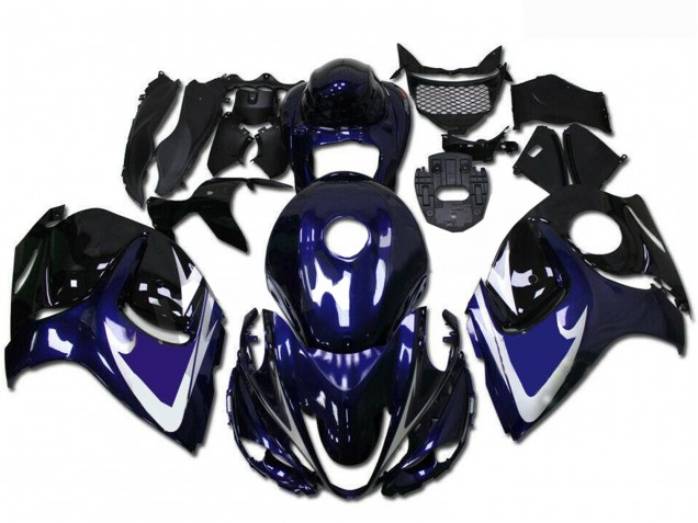 2008-2020 Glossy Black Blue White Suzuki GSXR 1300 Hayabusa Motorcycle Fairings