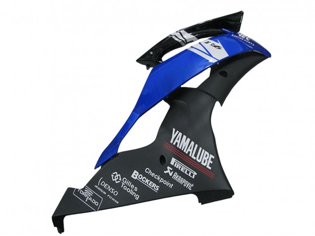 2008-2016 White Blue Matte Black Yamalube Yamaha YZF R6 Motorcycle Fairings