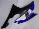 2008-2016 White Blue Matte Black Yamaha YZF R6 Motorcycle Fairings